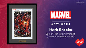 Marvel Artworks: Mark Brooks  -  Spider-Man Villains Variant - Conan The Barbarian #4